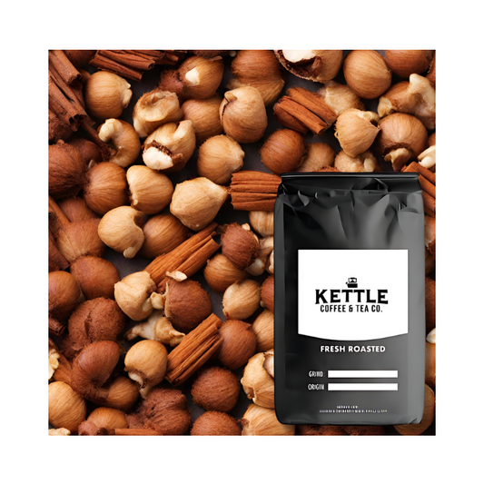 Kettle Coffee and Tea Co. Cinnamon Hazelnut flavored coffee combines warm cinnamon and sweet, nutty hazelnut flavor. Starts at $17.19. ‎Free shipping. In stock.